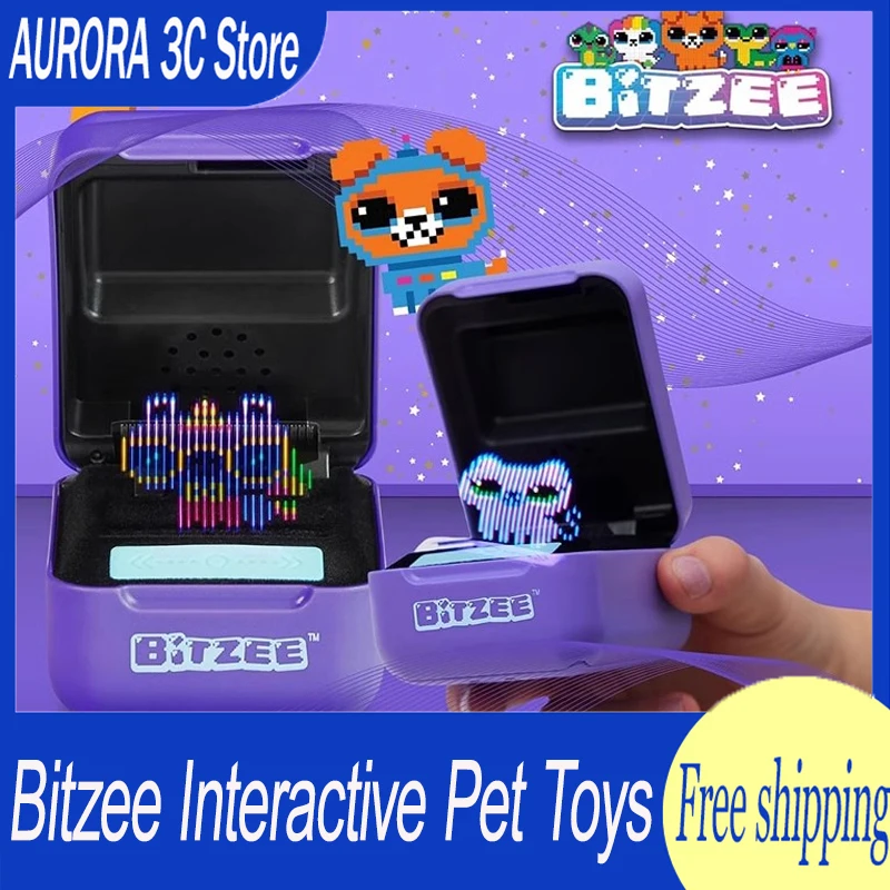 

Original Bitzee Interactive Digital Pet Toys Spinmaster Electronic Digital Pets Virtual Games Smart Tamagotchi Kids Toy Robot