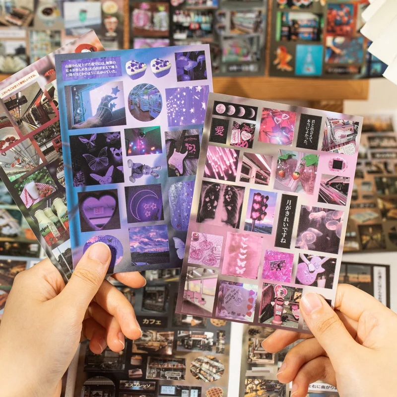 30 - كتاب ملصقات المناظر الطبيعية الجميلة، مع أنماط المناظر الطبيعية الرائعة وطباعة عالية الجودة، مثالية لمجلة ديكو #1