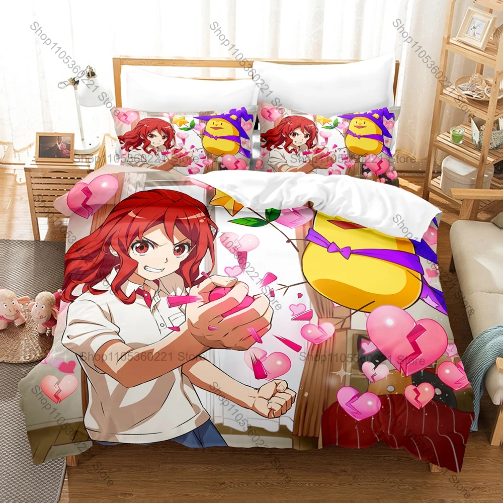 Cool Japanese Kpop Romantic Killer Duvet Cover Set 3Pcs Comfortable Bedclothes for Teens Adults Fans Gift All Sizes