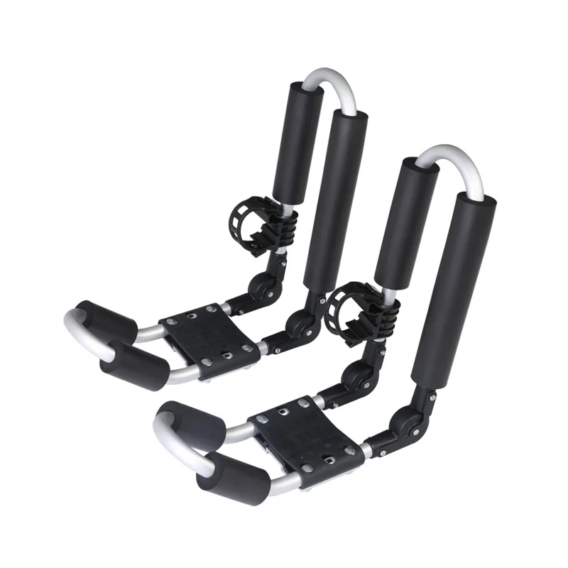 

Double Kayak Roof Rack with Paddle Buckle Foldable Kayak Roof Rack