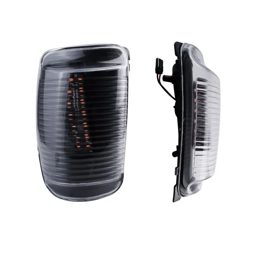 Imagen 2 del producto Para 2013+ Ford Transit MK8 espejo retrovisor de puerta indicador LED luz de señal de giro lente transparente