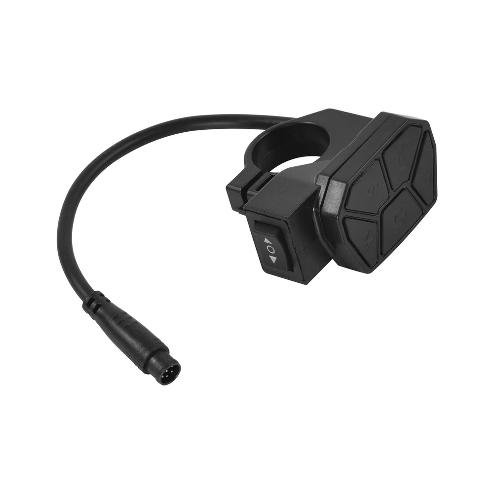 Fotografia 3: Botão de Controle Ambidestro de 7 Funções para Buzina de Scooter Elétrico, para Uso Diário em Deslocamentos