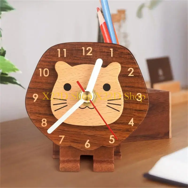 X22D Quiet Mini Mantle Clock Vintage Design Alarm Clock For Adding Warmth And Sophistication To Your Decoration