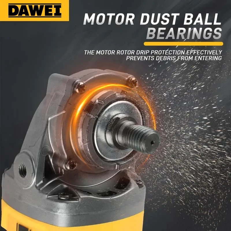 Brushless Angle Grinder Polishing Cutting Tools 20V Lithium Battery Grinding Motor Power For DEWALT 20V battery Machine PIN
