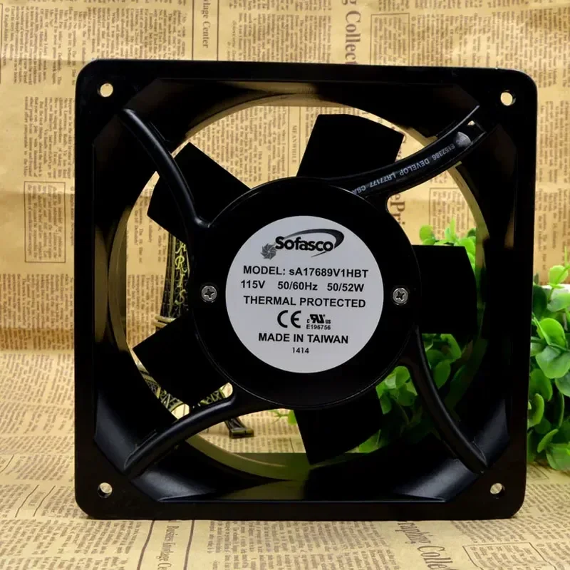 Double Ball Cooling Fan for Sofasco SA17689V1HBT 115V 50/52W 17689 17.6CM