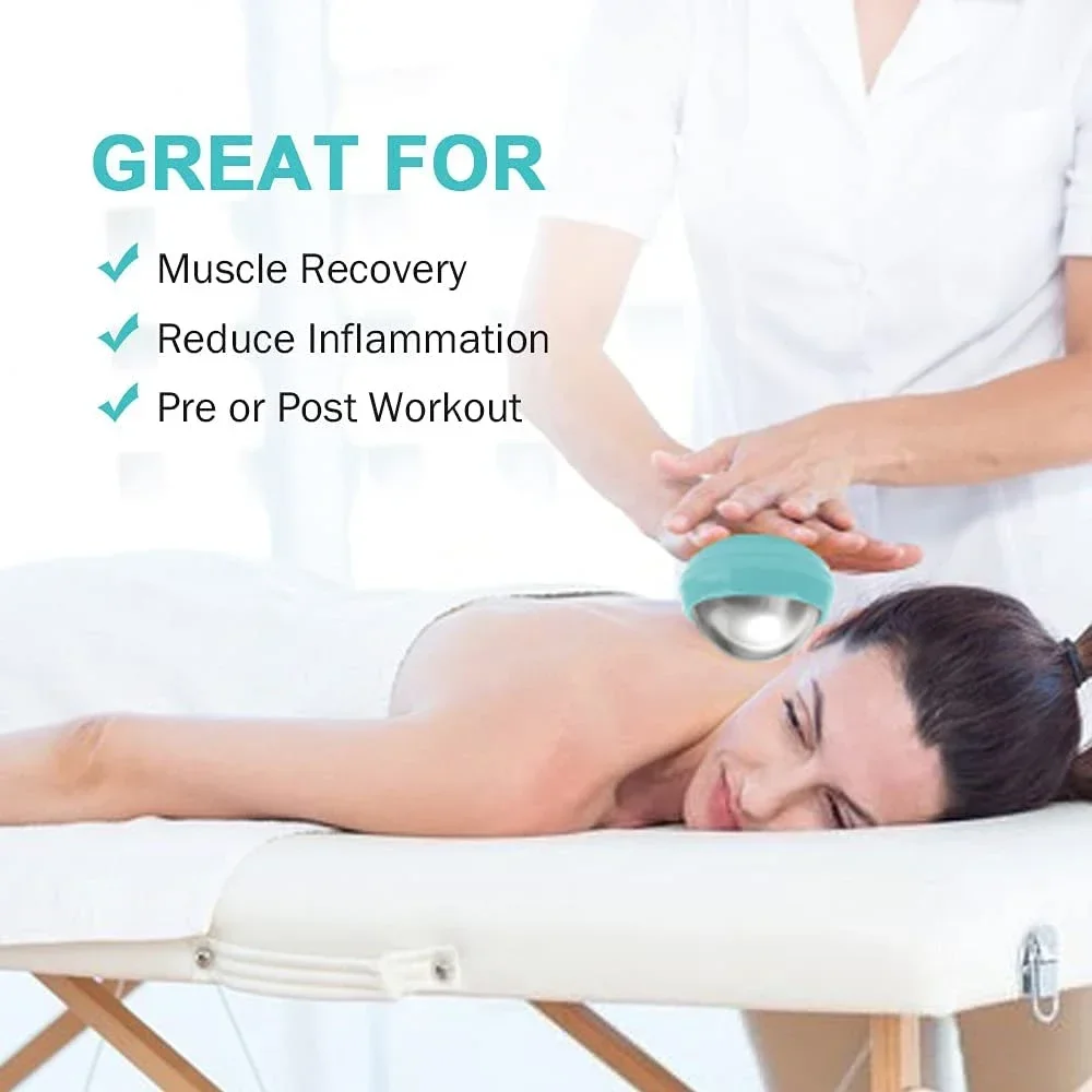 Massage Ball Pain Relief Back Roller Massager Relax Full Body Tools for Sore Muscle Joint Pain Essential Oils or Lotion Relax