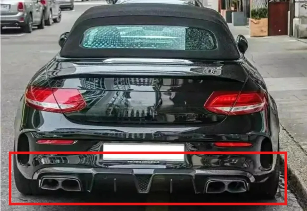 

Easy-Install FORBenz C63 AMGW205 Coupe Rear Diffuser Carbon Fiber