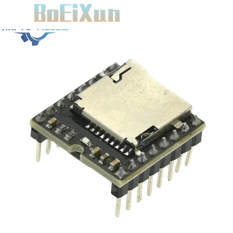 1-10pcs DFPlayer Mini MP3 Player Module – TF Card & USB U Disk Support, Serial Control, Audio Output, for Arduino