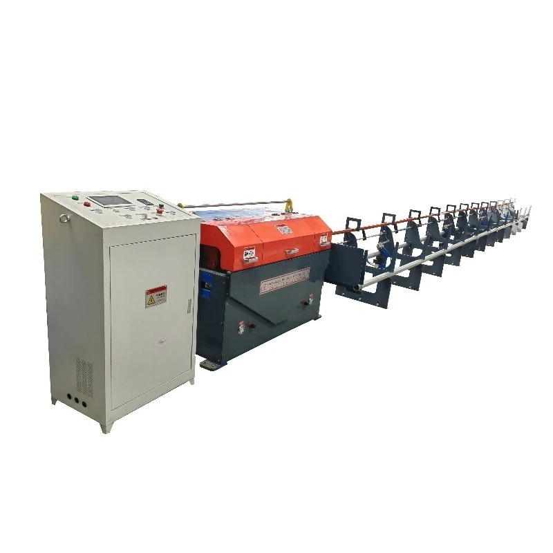 Automatic Steel Bar Straightening Cutter Machine 4-12mm Rebar Processing Equipment CE Certified Industrial Use