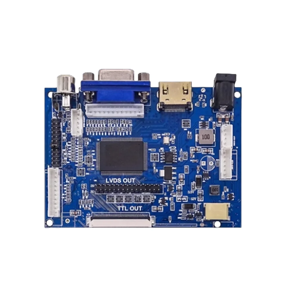 7-inch 8-inch LCD screen 50 PIN universal group creation AT070TN90 / 92 / 94 drive board HDMI to car projection