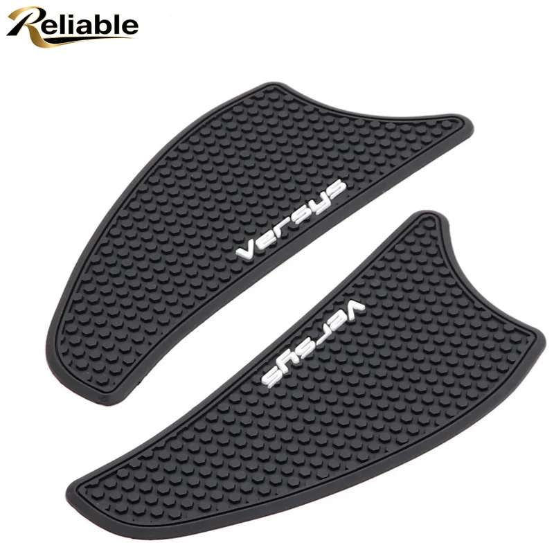 Untuk Kawasaki 2016 - 2021 New Versys 1000 Versys1000 VERSYS 1000 NEW Stiker Tangki Bahan Bakar Samping Anti Selip untuk Sepeda Motor Bantalan Tahan Air