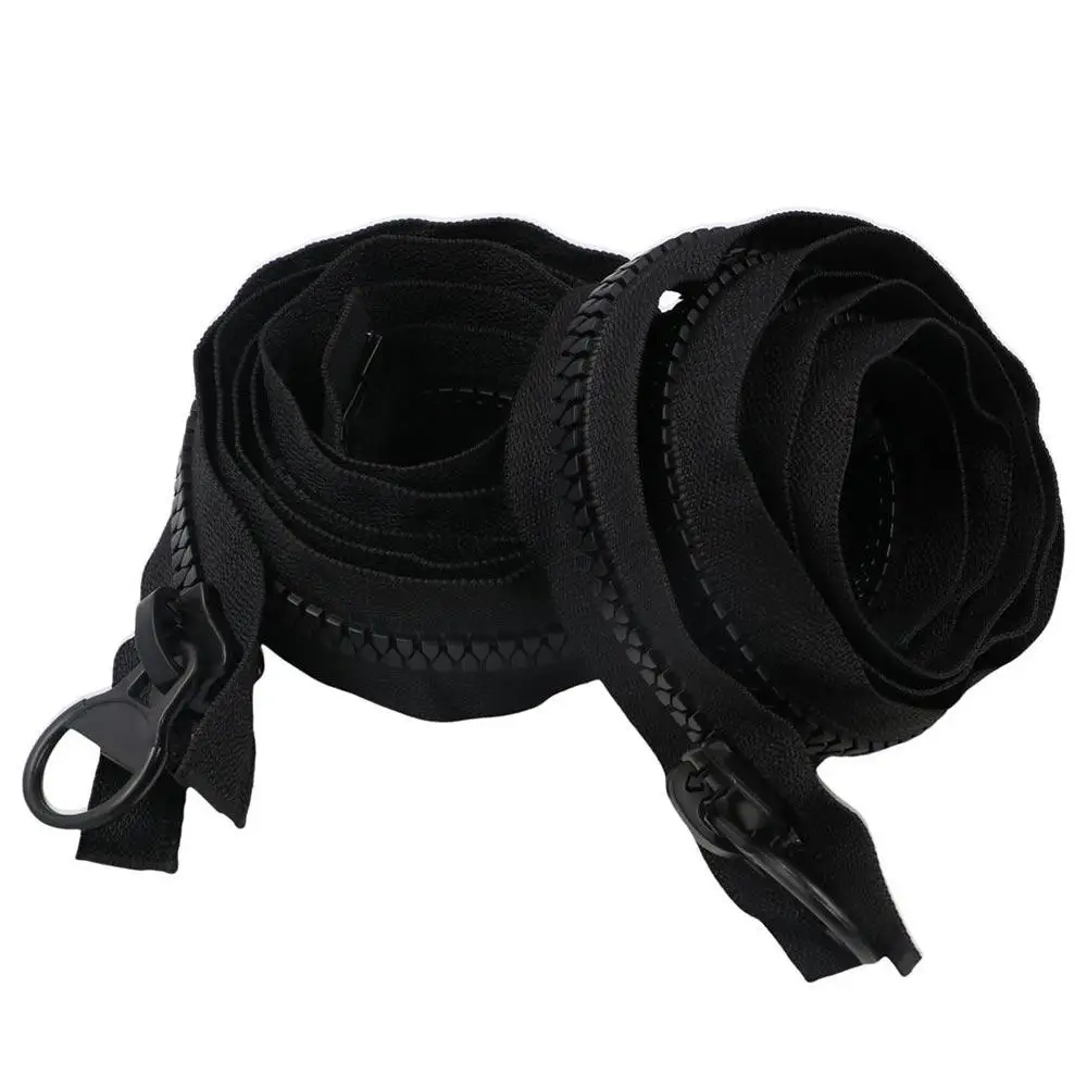 Craft Resin DIY Tent with Pull Ring for Down Jackets Cloth Accessories Pull Ring Zip Slider Head Zippers