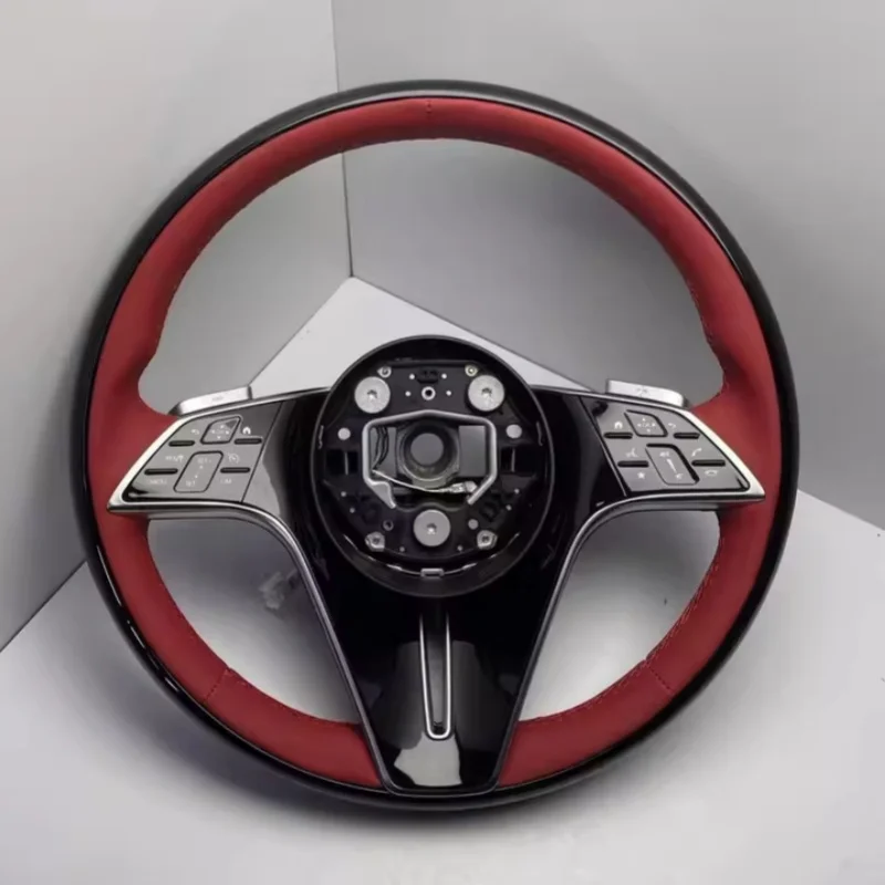 

Suitable for Mercedes Benz B C S GLS E300 W172 W218 W176 W246 W222 W156 W251 Customized butterfly Style Leather Steering Wheel
