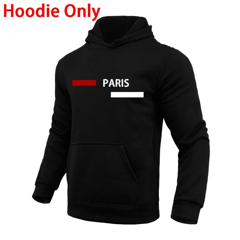 Men's Tracksuit Fashion Casual Hooded Sweatshirts Sweatpants Outdoors Sports Jogging Clothing Autumn Winter Single Hoodie Pants view 5