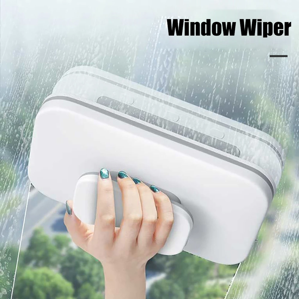 3-26mm Double Side Magnetic Window Wiper Glass Cleaner Brush For Washing Windows Outsides Household Cleaner Tools