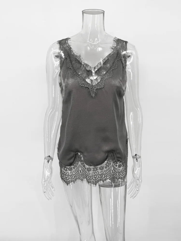 Thumbnail 3 - #73 Latest Lace Trim Camisole Offers