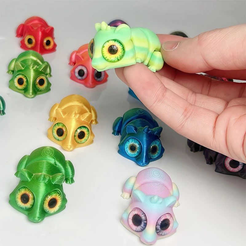 3D Printed Hamster Figurines Creative Animal Landscape Decorations Simulated Hamster Desktop Home Model Party Children's Gift