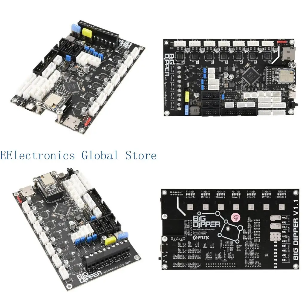 

462b обновление большие -принтеры Dipper 3 Mini 5+ Wi -Fi Silent Board Supporm