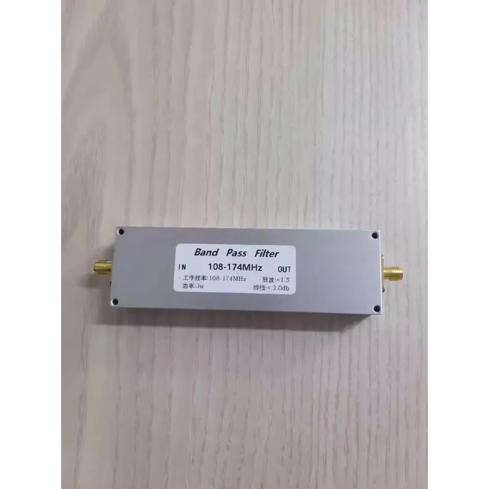 

BPF 108MHz-174MHz Bandpass Filter for Anti-interference Reception