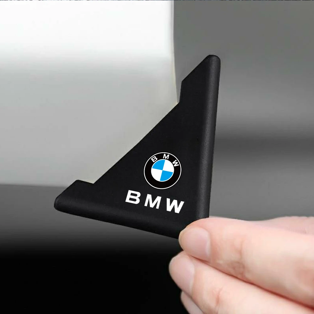 2/4Pcs Car Door Corner Covers Anti-collision Sticker Auto Protection Decal Accessory For BMW 1 3 5 7 Series E36 E46 E60 X5 F31 M