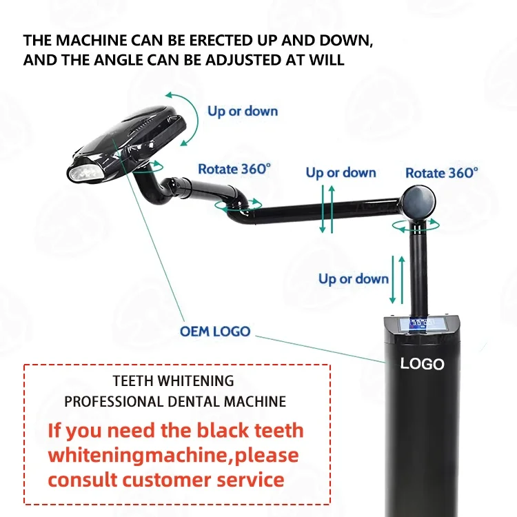 Best 80W Teeth Whiten Lamp/led Teeth Whitening Machine/blue Lights Tooth Whiten Teeth Laser