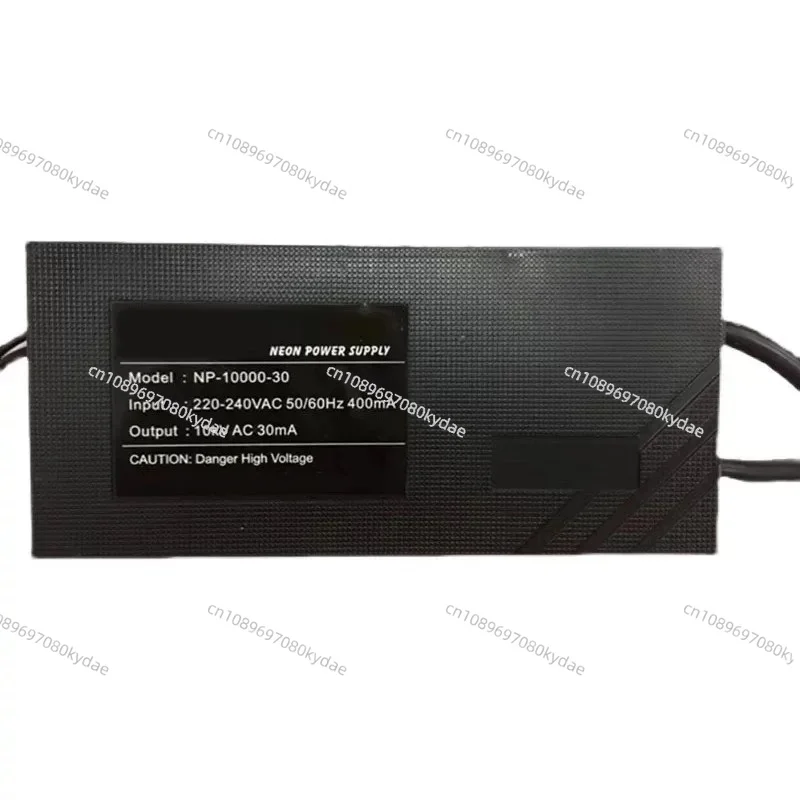 NP-10000-30 Electronic Neon Transformer Power Supply 4-10 Meters Load High Frequency High Voltage Output 10KV 30mA
