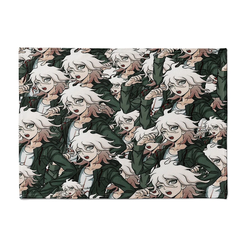 Gaslight Gatekeep Girlboss Nagito Komaeda Throw Blanket for Women Men Girls Boys Kids Pets Dogs Cats Couch Sofa