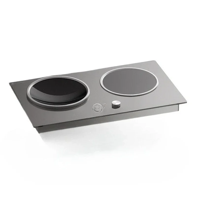 

Double stove desktop electromagnetic stove platinum drill panel embedded induction cooker electric ceramic stove