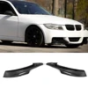 BMW 3 시리즈 E90 M 테크 M 스포츠 프론트 범퍼 립 리얼 카본 파이버 스플리터 플랩 윙렛, 윙렛 2006 - 2008 2009 - 2012 LCI 3