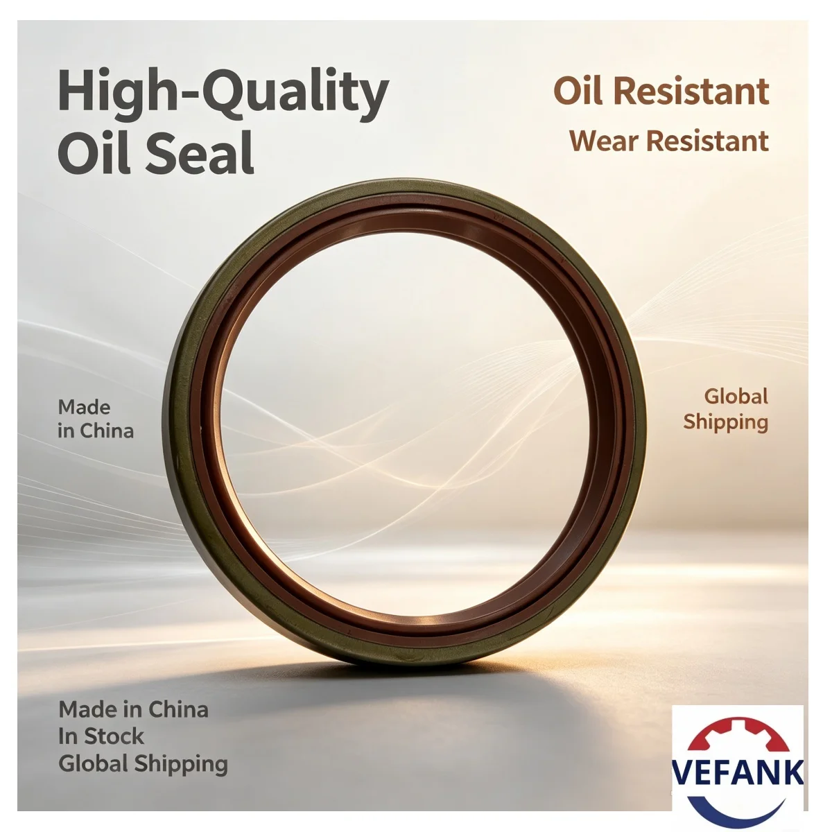TB 130*150*14 mm Crankshaft Oil Seal NBR OEM: Mh034092, Made in China, in stock, fast shipping, suitable for automotive seals.