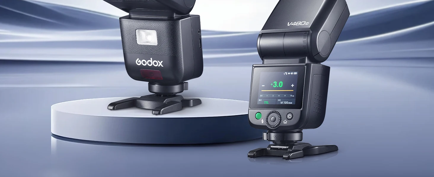 GODOX V1 Mid/V1/V1PRO/V100/V480/V860/V850 Serie Li-Ion Rundkopf-Speedlite TTL Drahtloser Kamera-Blitz Speedlight für C/N/S/F/O – Detail 10