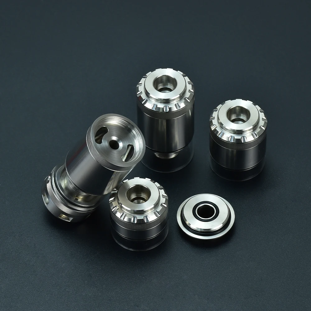 Tubo de Substituição com Base de Vidro, Compatível com Substituição, MTL RTA, Rta Top Padding, 316SS, 2ml, 4ml, 6ml