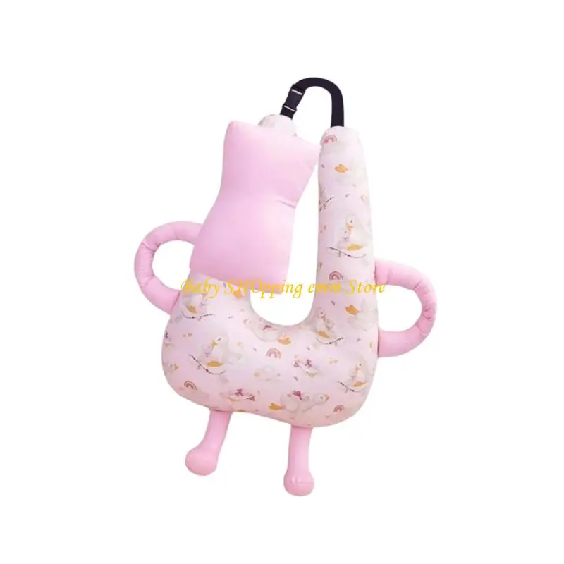 23GD 다기능 머리 목 베개 지원 유아용 자동차 유모차는 편안한 폴리 에스터 섬유를 사용합니다. 휴대용 빨 디자인