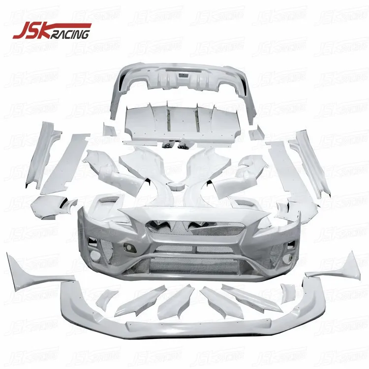 VRS STYLE FIBER GLASS WIDE VER BODY KITS for 2015-2018 SUBARU IMPREZA 11 STI VAB