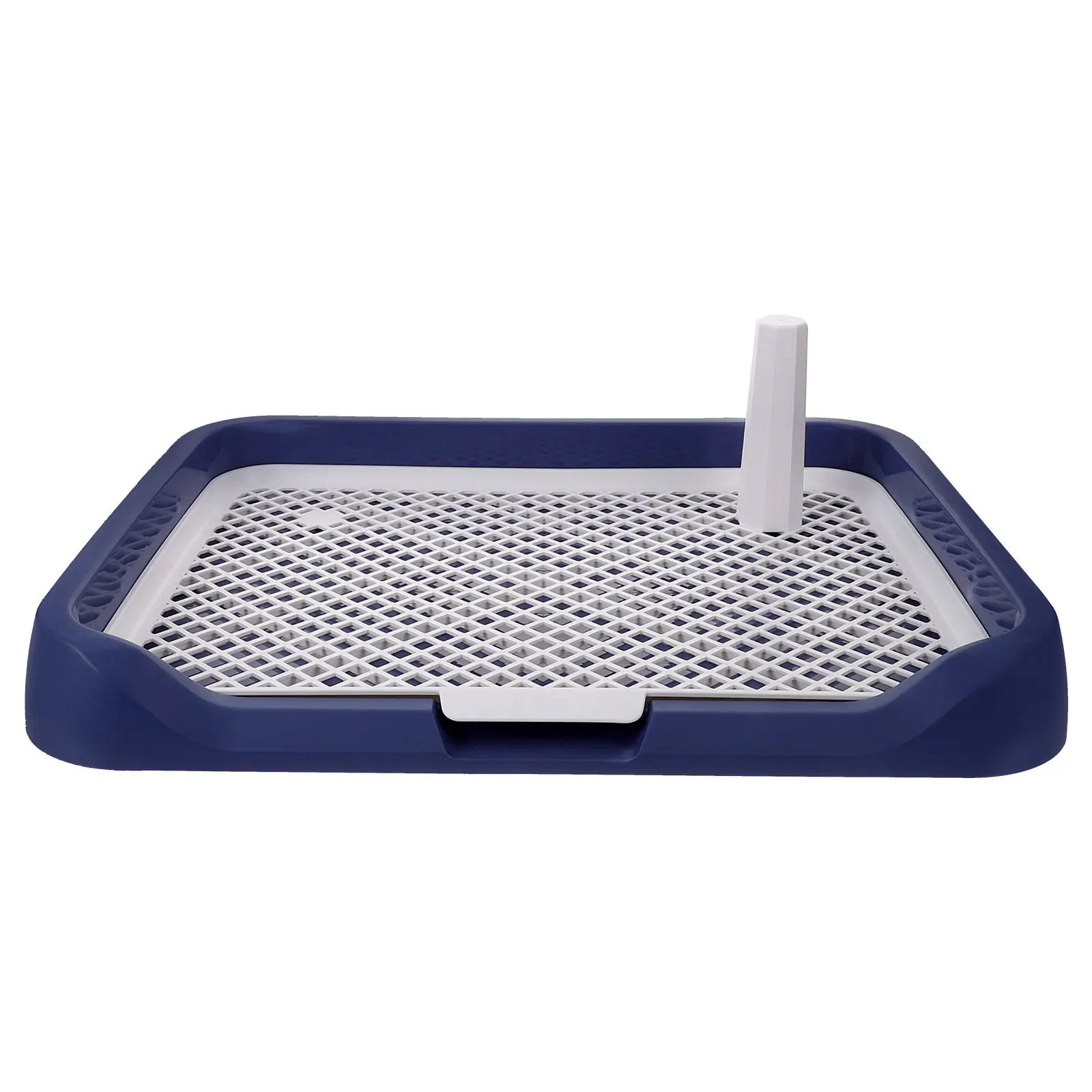 Dog Potty Tray Toilet Training Pad Holder Large Capacity Splashproof Anti-Slip Indoor Puppy Potty Training Tray