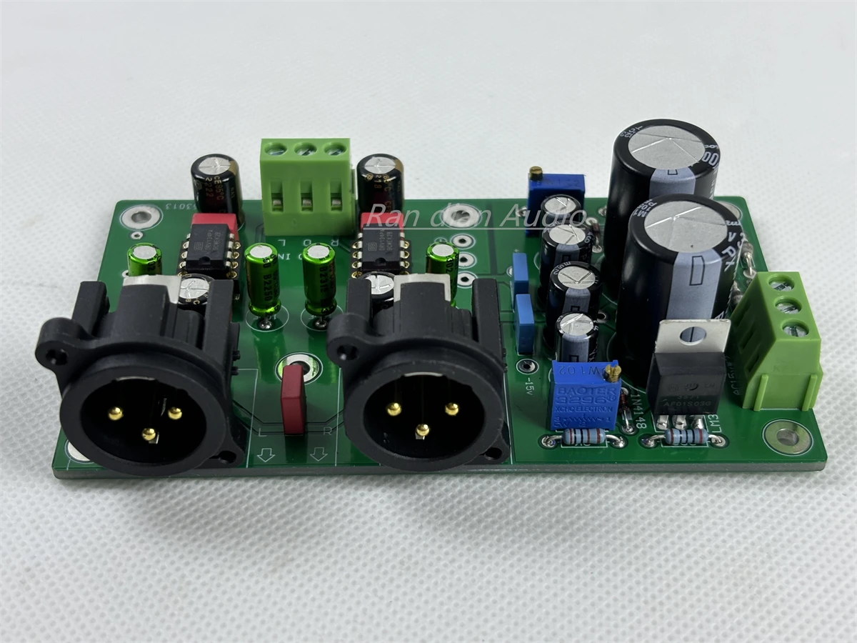 Professional Level Single Ended TO Balanced Converter Integrated Circuit DRV134PA.Finished Board (with AP testing)AC12-18V*2