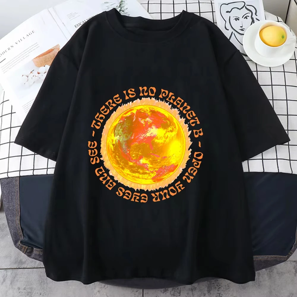 King Gizzard & The Lizard Wizard Mars Pattern Tees 100% Cotton Female/Male Aesthetic T-shirts Short Sleeve Personality Fashion