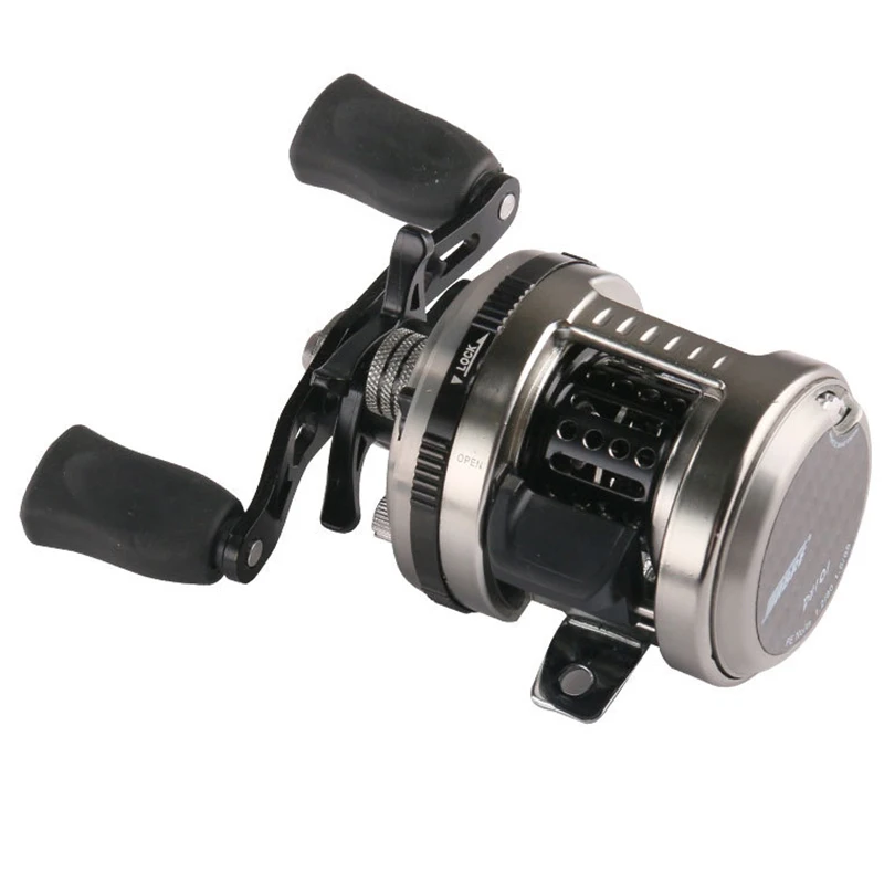 Drum Fishing Reel DX 9+1BB Baitcasting Reel 7.0:1 Gear Ratio Water Resistance Saltwater Metal Spool Drum Wheel