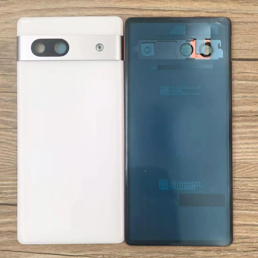 Replacement Glass Back Cover For Google Pixel 7A 7 A G82U8 Rear Battery Door Housing Camera Lens Frame Repair Spare Parts & Glue