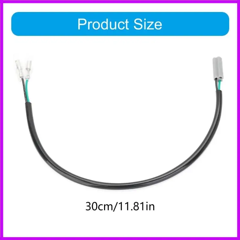 License Plate Light Cable Plug Connector Wire Adapter For YAMAHA MT07 MT09 Tracer 900 9 Tenere 700/Rally XTZ700 XSR YZF