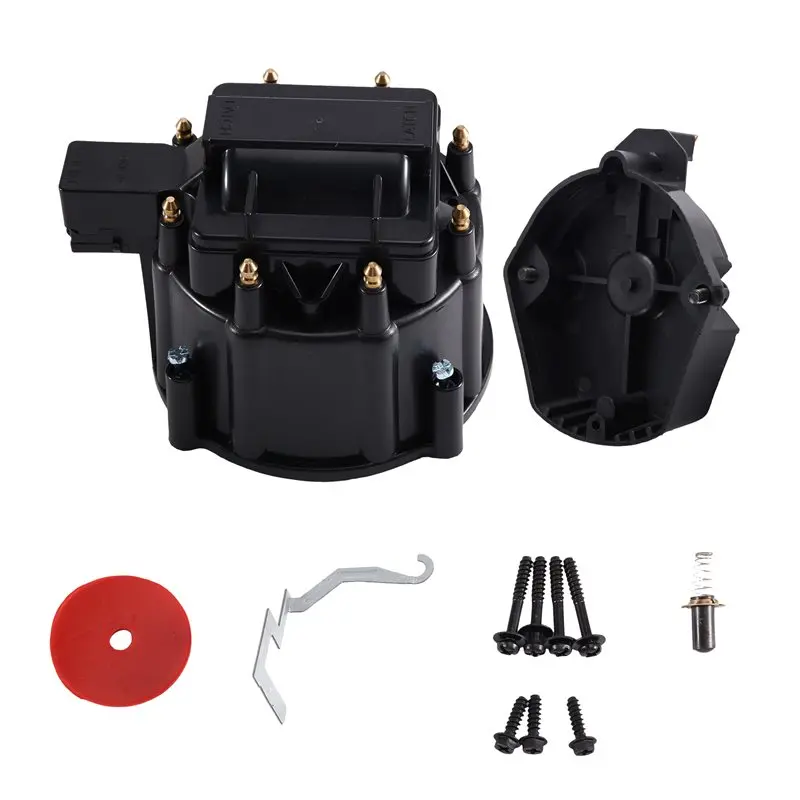 HEI Distributor Cap Coil And K549 Rotor Replacement For SBC BBC 305 350 454 Engine Systems-T61C