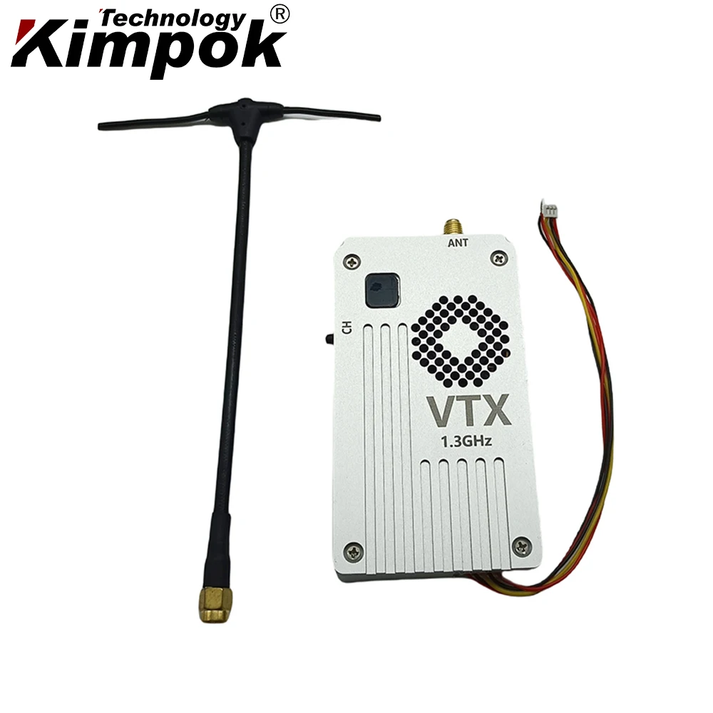 FPV RC 레이싱 드론 비디오 링크용 LOS 40km FPV VTX 1.3Ghz 5W UAV 비디오 송신기