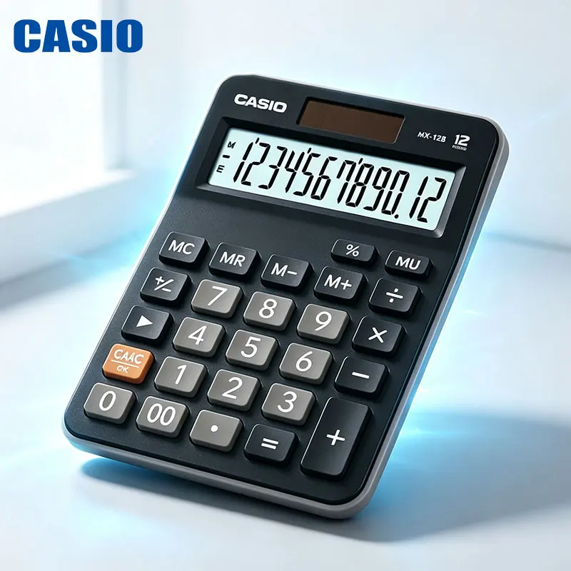 Casio MX-12B/MH-12/DH-14/fx-82ES/DX-12B Business calculator Tax rate One-click calculation catering financial reconciliation