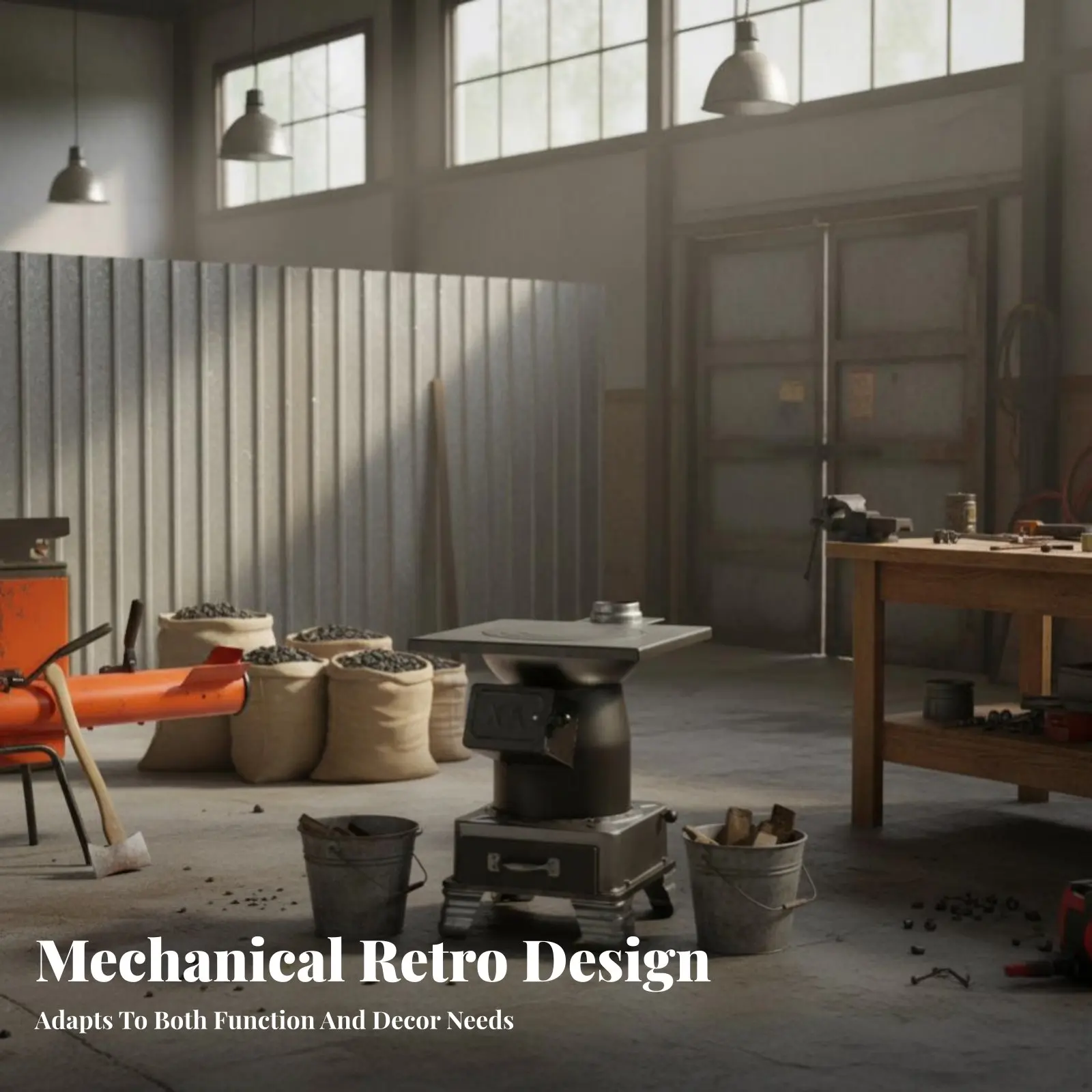 

Домашняя отопительная печь, совместимая с дровами, для использования в помещении, из утолщенной стали, двухтопливная, в ретро-стиле