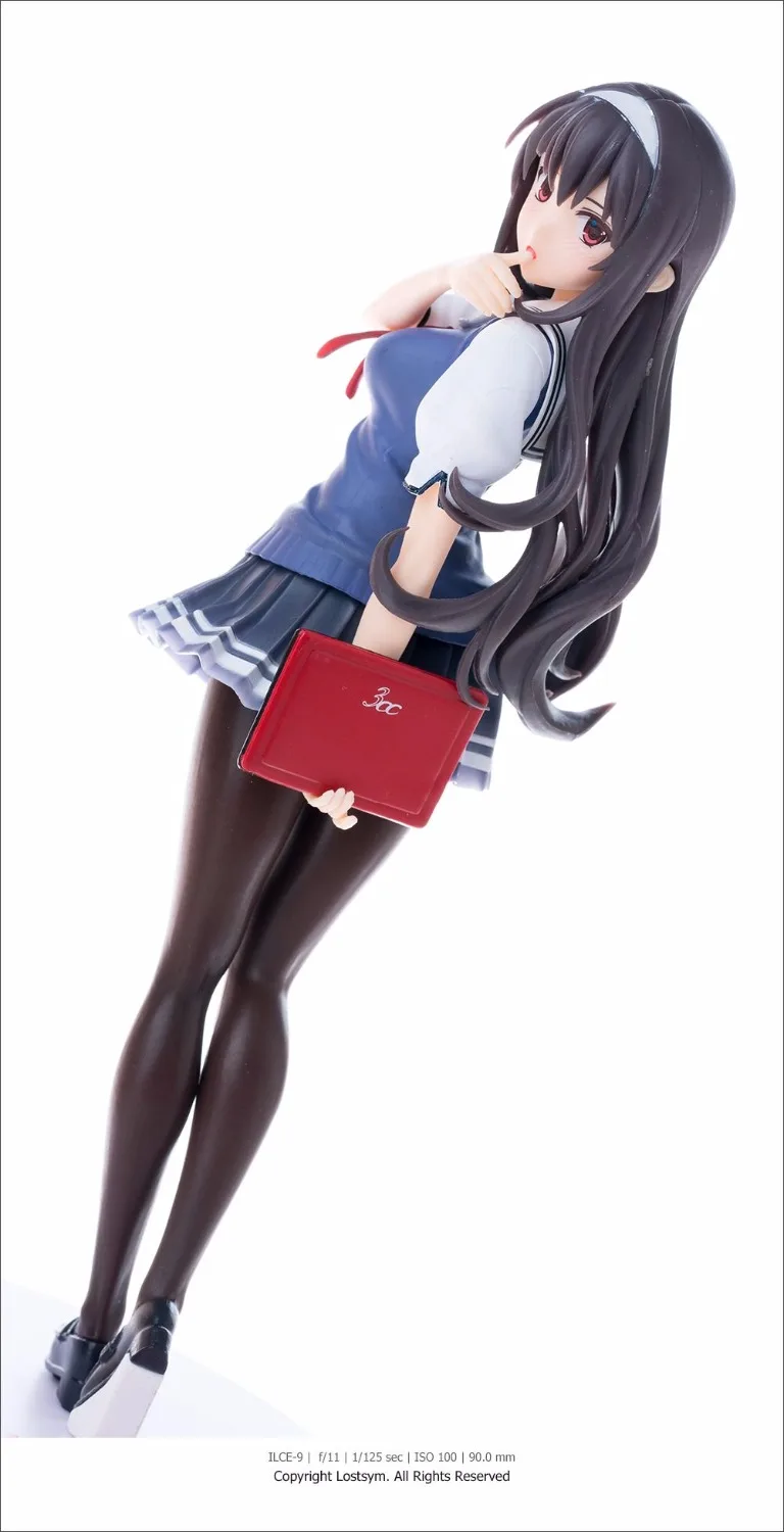 No box 20cm Japanese anime figure Kasumigaoka Utaha Student Style Model Doll PVC Action Figure