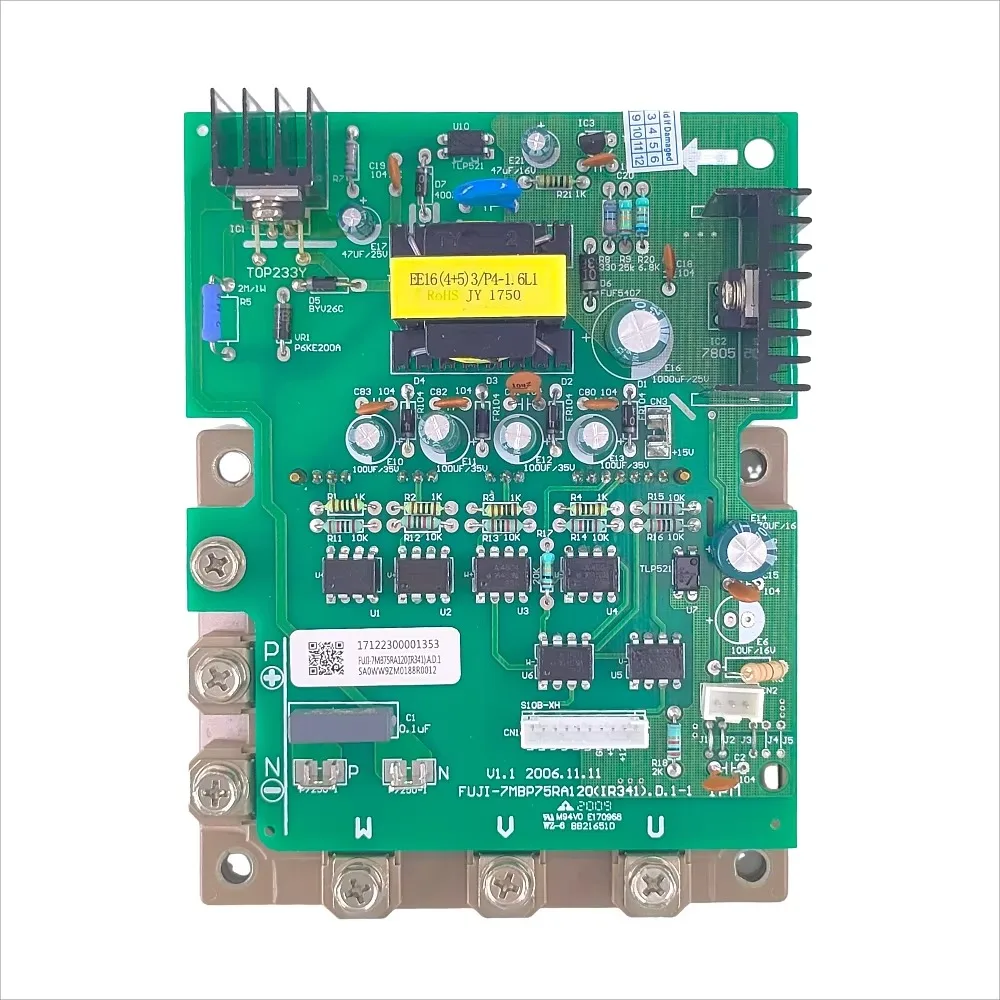 

new for Central air conditioning multi line ME-POWER-75A variable frequency module FUJI-7MBP75RA120