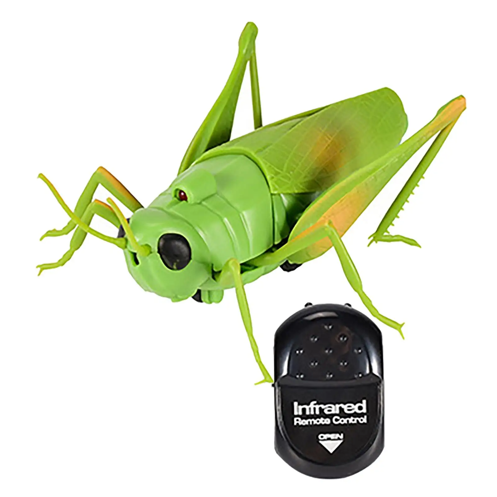 Simulation RC Grasshopper Toy, Tricky Toys Remote Control Animal Toy for Kids 6 and Up Gift