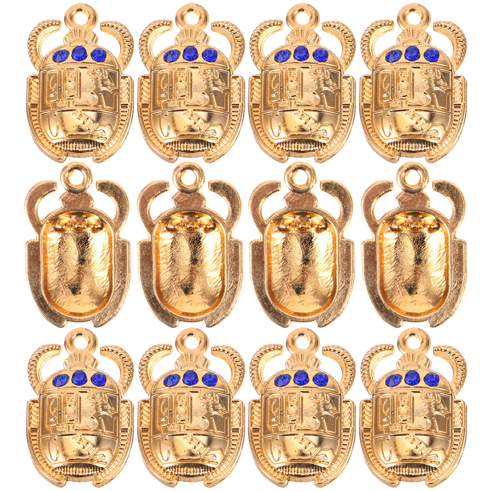 

20pcs Egyptian Scarab Beetle Pendant DIY Jewelry Making Charms Alloy Craft Supplies Necklace Bracelet Accessories