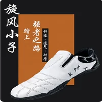 Zapatos de Taekwondo para adultos y niños, zapatos de entrenamiento de gimnasia kung fu Jujutsu karate, zapatos de suela blanda de goma transpirable