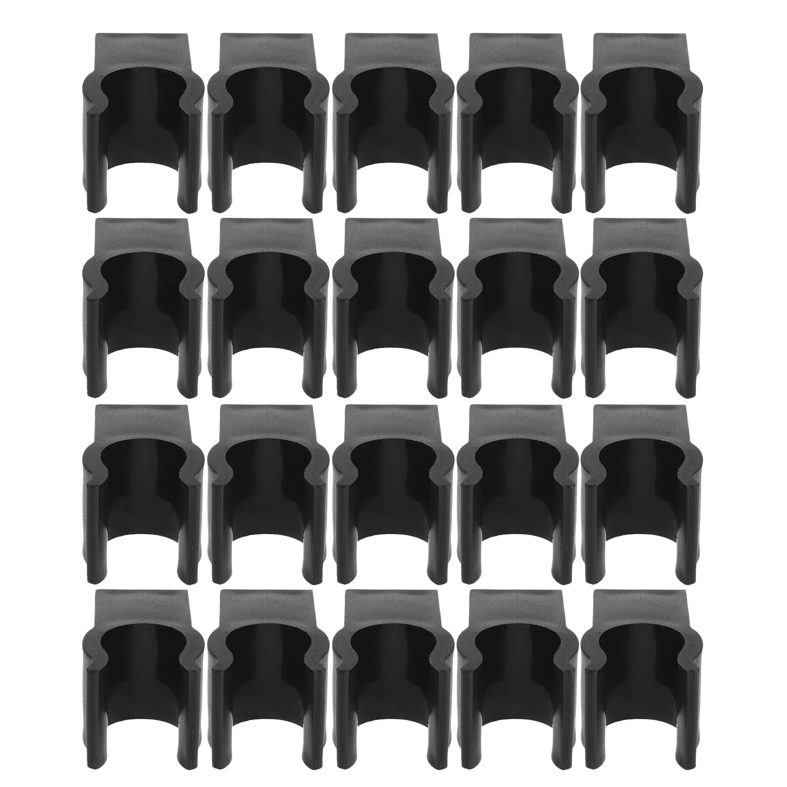 Universal Snap Lock Clip for Automotive Wiring Bundling Computer Cables Router Cord Management Desk Mounting Clamp Set